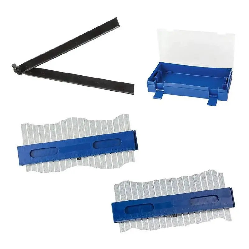 2pcs/set Plastic Profile Copy Gauge Contour Gauge Duplicator Laminate Tile Tool Edge Shaping Wood Measure Ruler
2pcs/set Plastic Profile Copy Gauge Contour Gauge Duplicator Laminate Tile Tool Edge Shaping Wood Measure Ruler