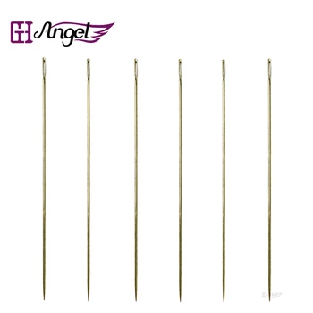 Angels 144pcs 9cm I Shape Straight Weft Needles Threader Sewing/Weaving Needles for Hair Extensions Human Hair Weft Weaving Tool
Angels 144pcs 9cm I Shape Straight Weft Needles Threader Sewing/Weaving Needles for Hair Extensions Human Hair Weft Weaving Tool