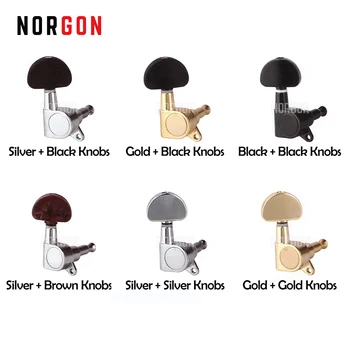 Norgon 1 Set 6pcs Guitar Tuning Pegs Knobs Classical Replacement Parts and Accessories Machine Head TPK40
Norgon 1 Set 6pcs Guitar Tuning Pegs Knobs Classical Replacement Parts and Accessories Machine Head TPK40