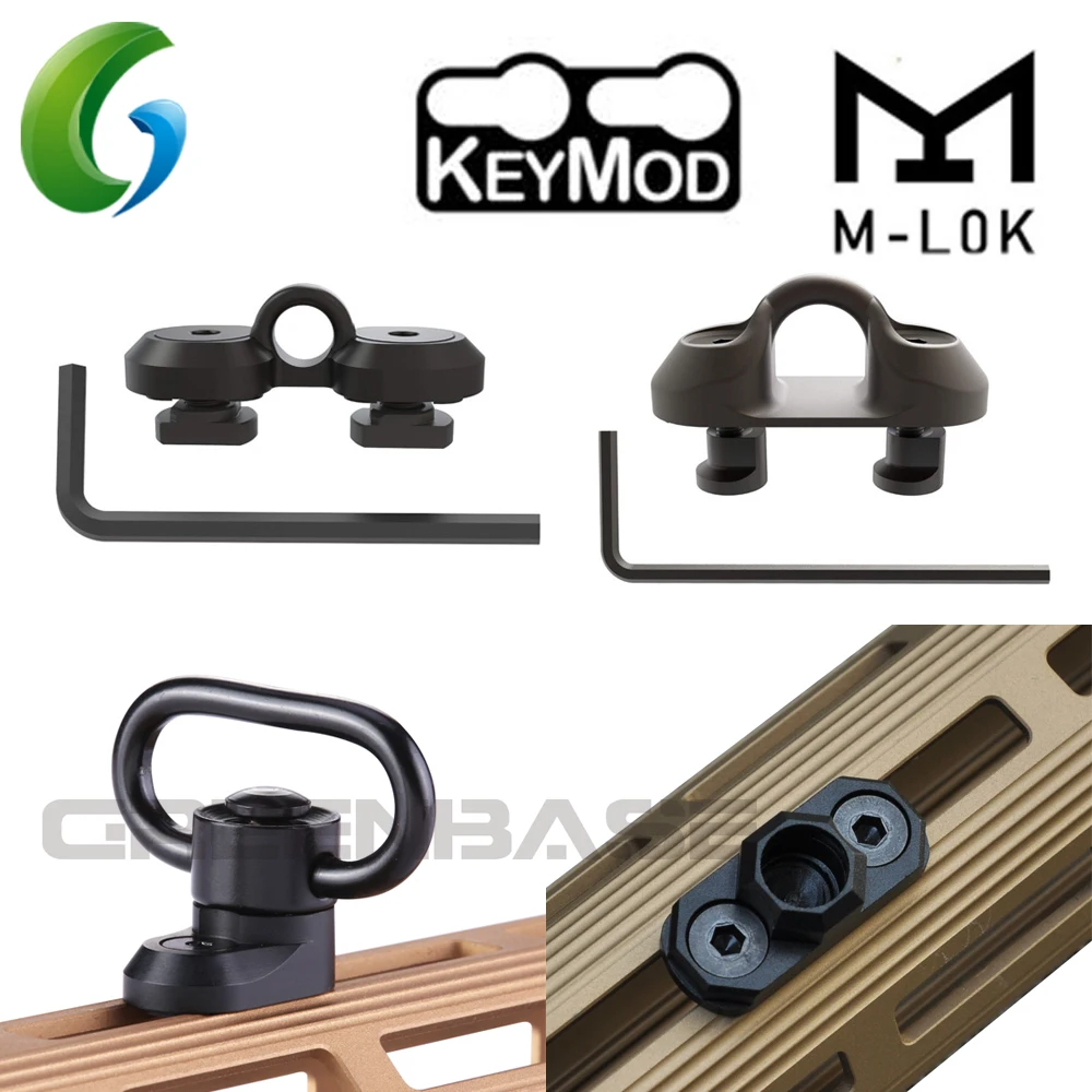 Greenbase M-lok QD Sling Mount Sling Swivel 1.25 Inch Adapter Attachment for M lok Rail Button Quick Detach Release QD Mount
Greenbase M-lok QD Sling Mount Sling Swivel 1.25 Inch Adapter Attachment for M lok Rail Button Quick Detach Release QD Mount