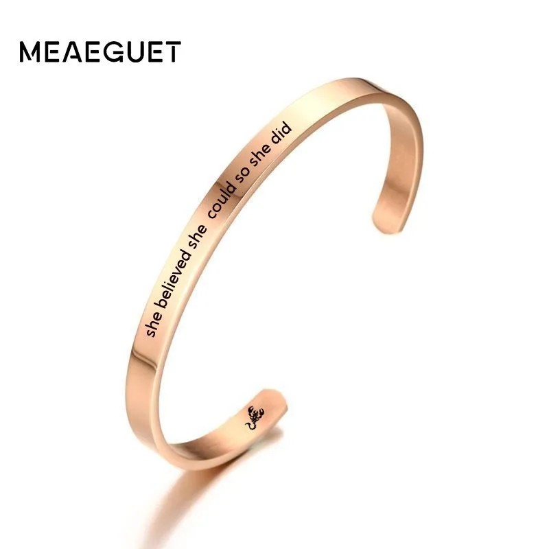 Custom Cuff Bracelets For Women Engraved Best Friend Gift Sister Stacking Femme Bangle Personalized Jewelry 6mm
Custom Cuff Bracelets For Women Engraved Best Friend Gift Sister Stacking Femme Bangle Personalized Jewelry 6mm