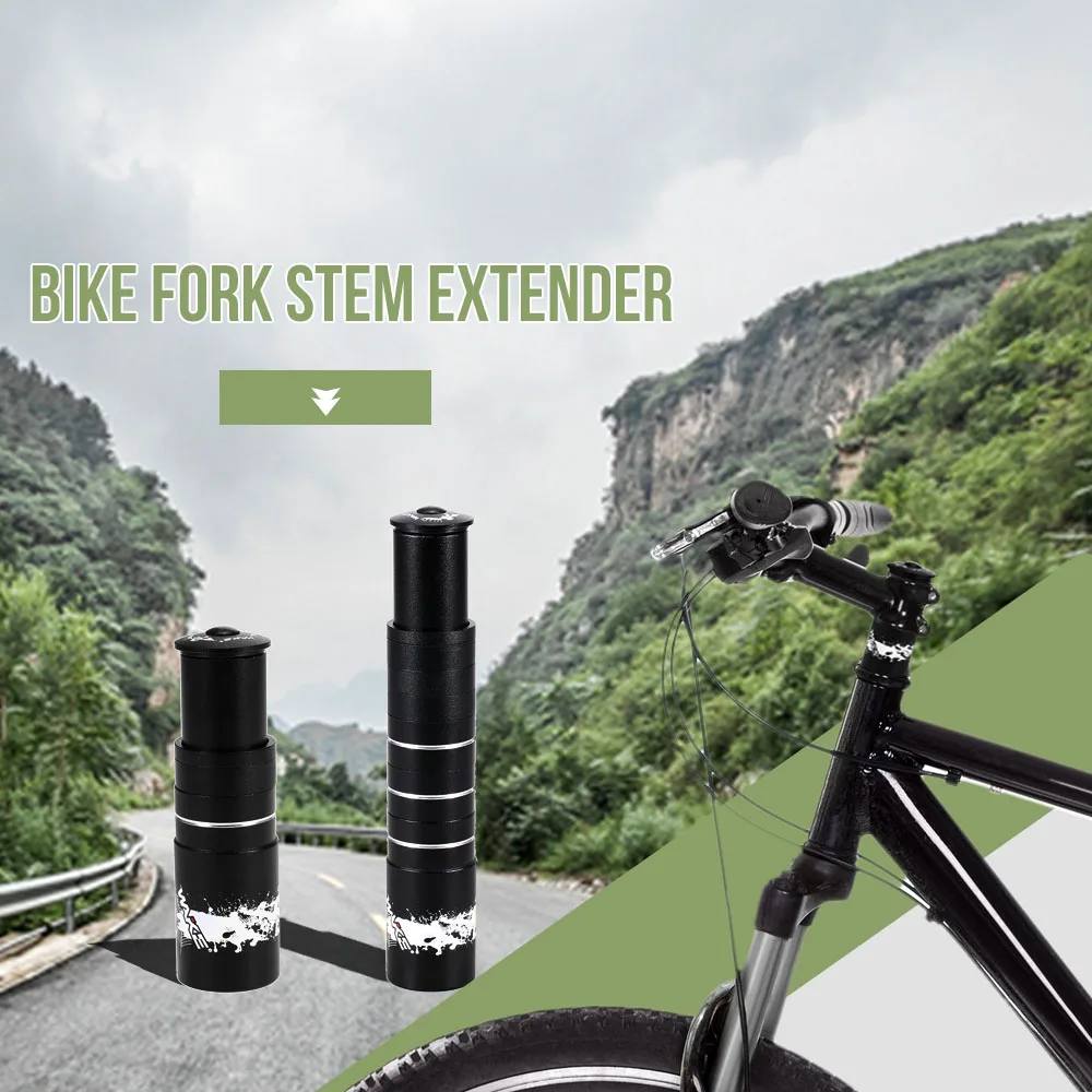 Lixada Aluminum Alloy Bike Fork Stem Riser Extender Extension Bicycle Cycling Bike Stem Head Up Raiser Handlebar Riser Adaptor
Lixada Aluminum Alloy Bike Fork Stem Riser Extender Extension Bicycle Cycling Bike Stem Head Up Raiser Handlebar Riser Adaptor