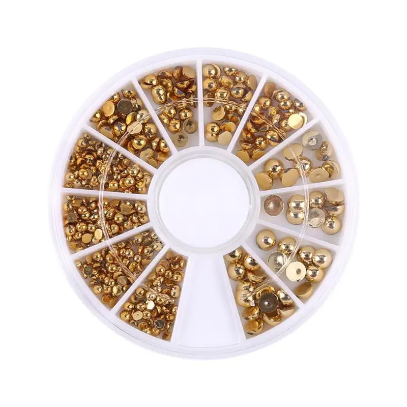 1Box 3D Plastic Mixed Golden Beads Water Drill Round Pearls for Art Nail Manicure Beauty Decoration Accessories Nail Art Tools
1Box 3D Plastic Mixed Golden Beads Water Drill Round Pearls for Art Nail Manicure Beauty Decoration Accessories Nail Art Tools