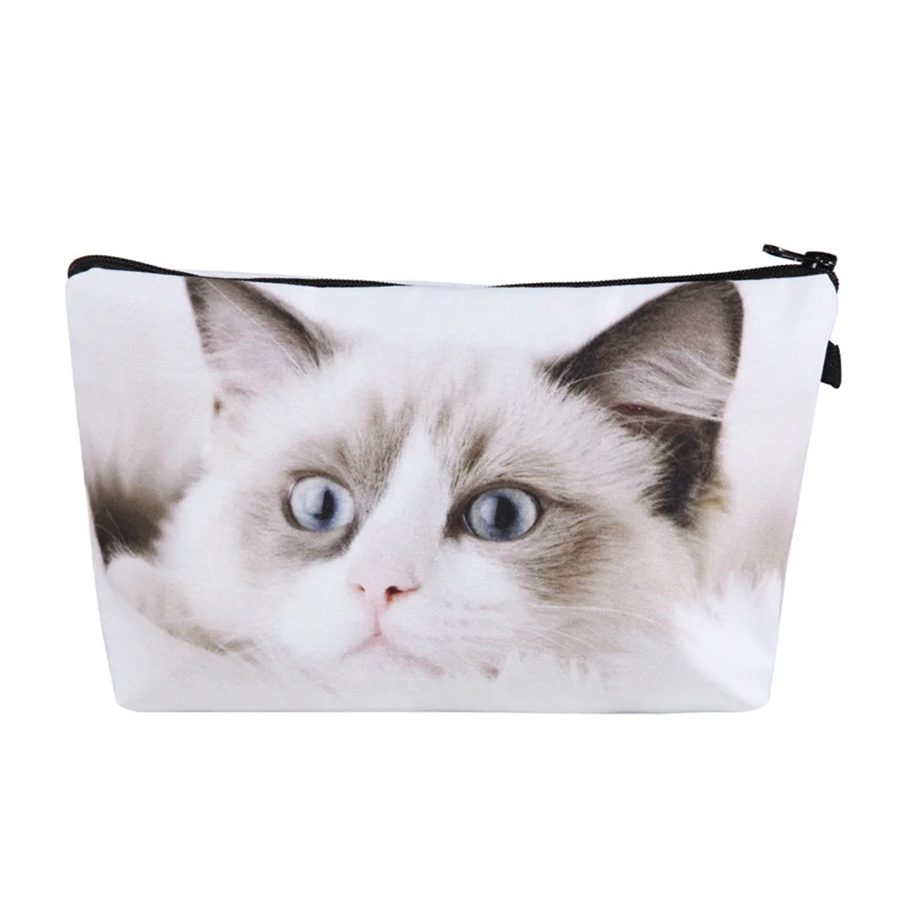 1pc Fashion Makeup Organizer Cat Printed Multi-use Small Portable Zipper Travel Cosmetic Toiletry Storage Clutch Bag Pouch
1pc Fashion Makeup Organizer Cat Printed Multi-use Small Portable Zipper Travel Cosmetic Toiletry Storage Clutch Bag Pouch
