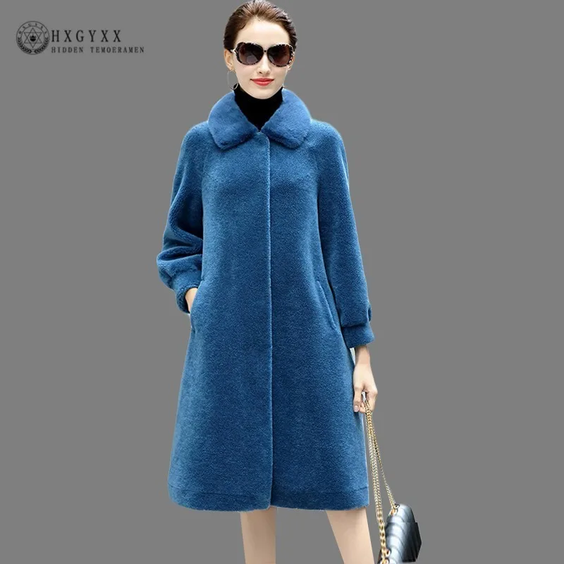 2019 Fashion Mink Collar Natural Fur Coats Woman Autumn Winter Sheep Wool Overcoat Slim Warm Shearling Jacket Outerwear OKD692
2019 Fashion Mink Collar Natural Fur Coats Woman Autumn Winter Sheep Wool Overcoat Slim Warm Shearling Jacket Outerwear OKD692