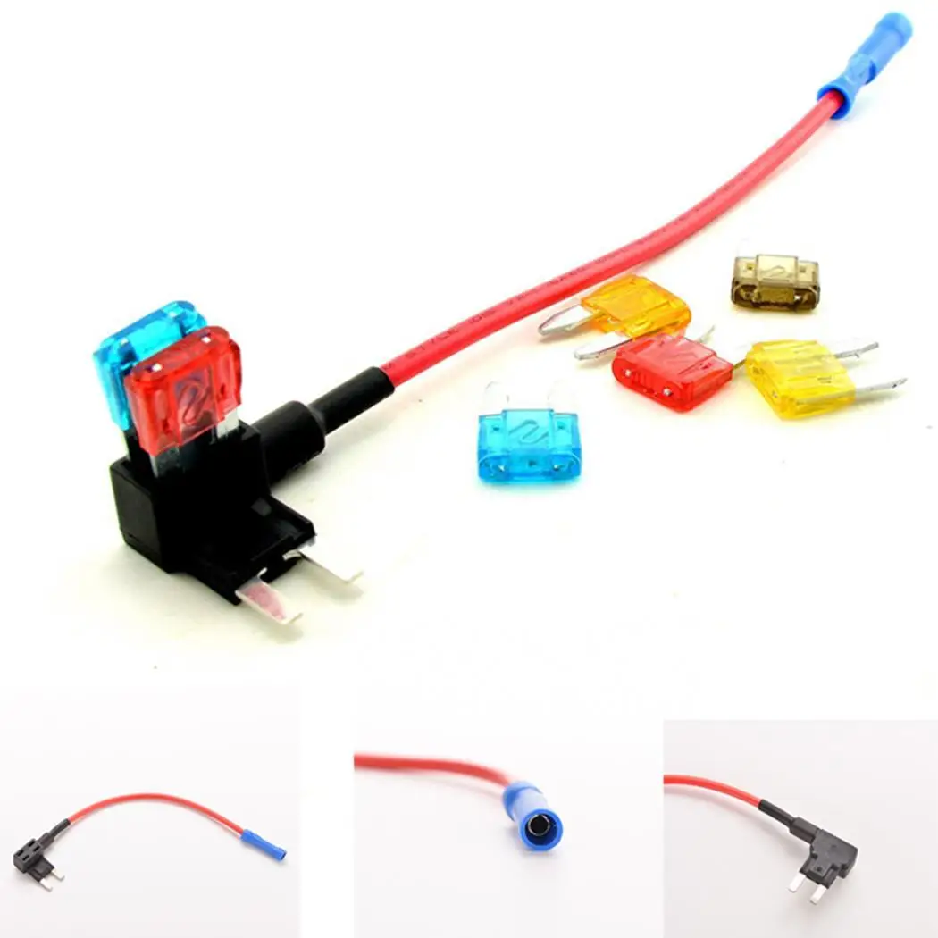 12V Add a Circuit Standard Mini Micro Blade Fuse Boxes Holder ATO ATC Piggyback Fuse Tap with 32A Blade Fuse
12V Add a Circuit Standard Mini Micro Blade Fuse Boxes Holder ATO ATC Piggyback Fuse Tap with 32A Blade Fuse