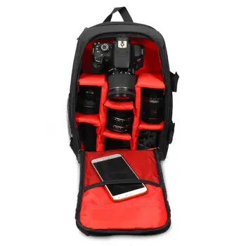 Upgrade Waterproof multi-functional Digital DSLR Camera Video Bag with Rain Cover SLR Camera Bag PE Padded for Photographer(Re 
Upgrade Waterproof multi-functional Digital DSLR Camera Video Bag with Rain Cover SLR Camera Bag PE Padded for Photographer(Re