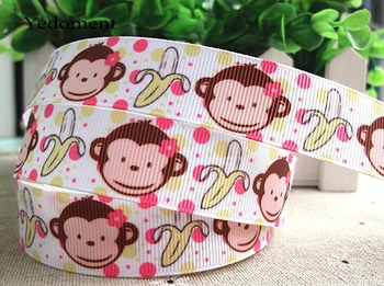 2013 new arrival 7/8'' 22mm monkey grosgrain ribbon cartoon ribbon printed animal ribbon 10 yards
2013 new arrival 7/8'' 22mm monkey grosgrain ribbon cartoon ribbon printed animal ribbon 10 yards