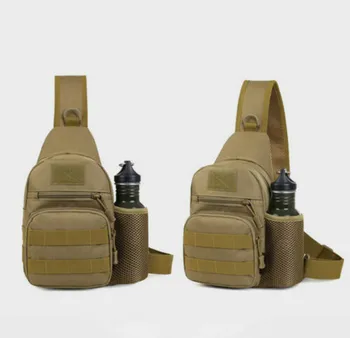 Fashion men's chest bag classic solid color large capacity water cup bag pochete belt bag
Fashion men's chest bag classic solid color large capacity water cup bag pochete belt bag