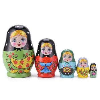 1 Set Nesting Dolls Color Painted Russian Matryoshka Doll Handmade Crafts Russian Funny Games Doll Crafts
1 Set Nesting Dolls Color Painted Russian Matryoshka Doll Handmade Crafts Russian Funny Games Doll Crafts