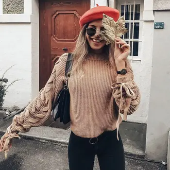 Warm Autumn Winter New Fashion Womens Loose Long Sleeve Knitted Sweater Solid Jumper Pullover All-Match Cool Girls Sweater Tops
Warm Autumn Winter New Fashion Womens Loose Long Sleeve Knitted Sweater Solid Jumper Pullover All-Match Cool Girls Sweater Tops