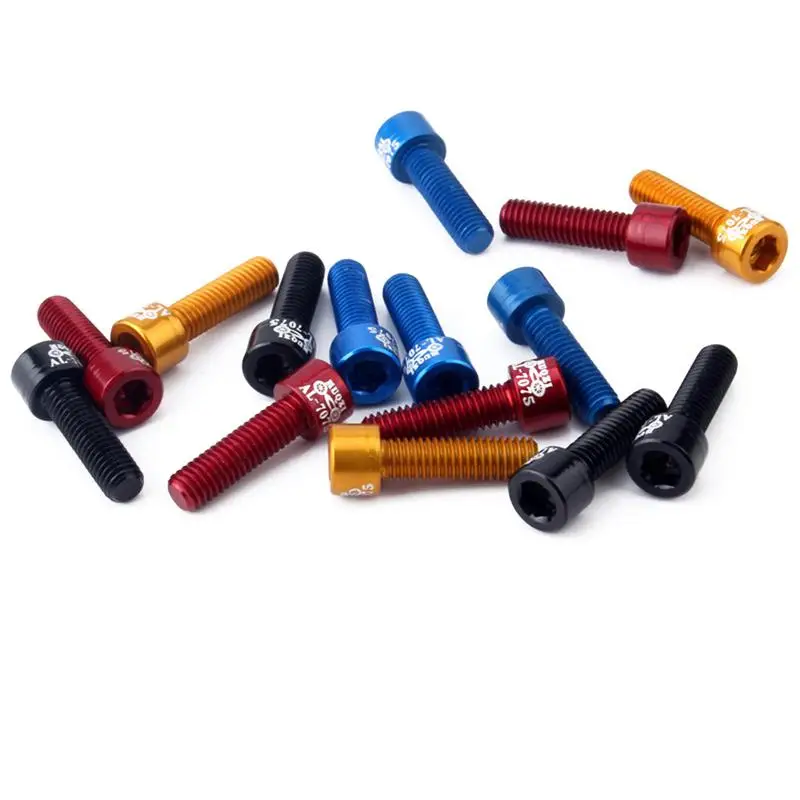 4pcs/ Set Brand New Bicycle Handlebar Screw 7075 Mountain Road Folding Bike Handle Riser Screw
4pcs/ Set Brand New Bicycle Handlebar Screw 7075 Mountain Road Folding Bike Handle Riser Screw