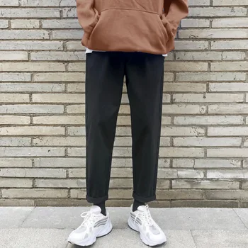 Men's Casual Pants 2019 Spring New Youth Popular Loose Solid Color Harlan Trousers Youth Slim Pants Youth Casual Men's Clothing
Men's Casual Pants 2019 Spring New Youth Popular Loose Solid Color Harlan Trousers Youth Slim Pants Youth Casual Men's Clothing