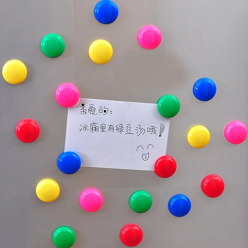 Colorful Whiteboard Sticker Plastic Fridge Magnets 10 pcs/lot Popular Refrigerator Magnets Home Decoration Circular Kids Gifts
Colorful Whiteboard Sticker Plastic Fridge Magnets 10 pcs/lot Popular Refrigerator Magnets Home Decoration Circular Kids Gifts