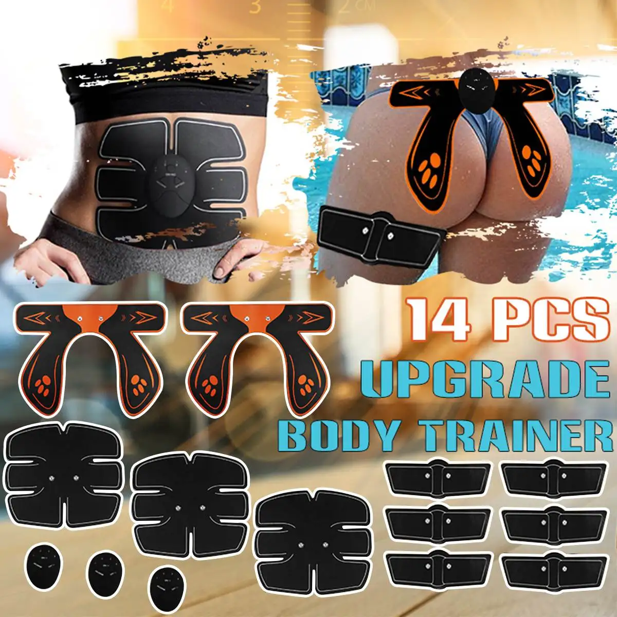 KIFIT 30PCS/Set Wireless Muscle Trainer Kit EMS Upgrade Bodybuilding Trainer ABS Arm Hip Massage Stimulator Replacement Gel Kit
KIFIT 30PCS/Set Wireless Muscle Trainer Kit EMS Upgrade Bodybuilding Trainer ABS Arm Hip Massage Stimulator Replacement Gel Kit