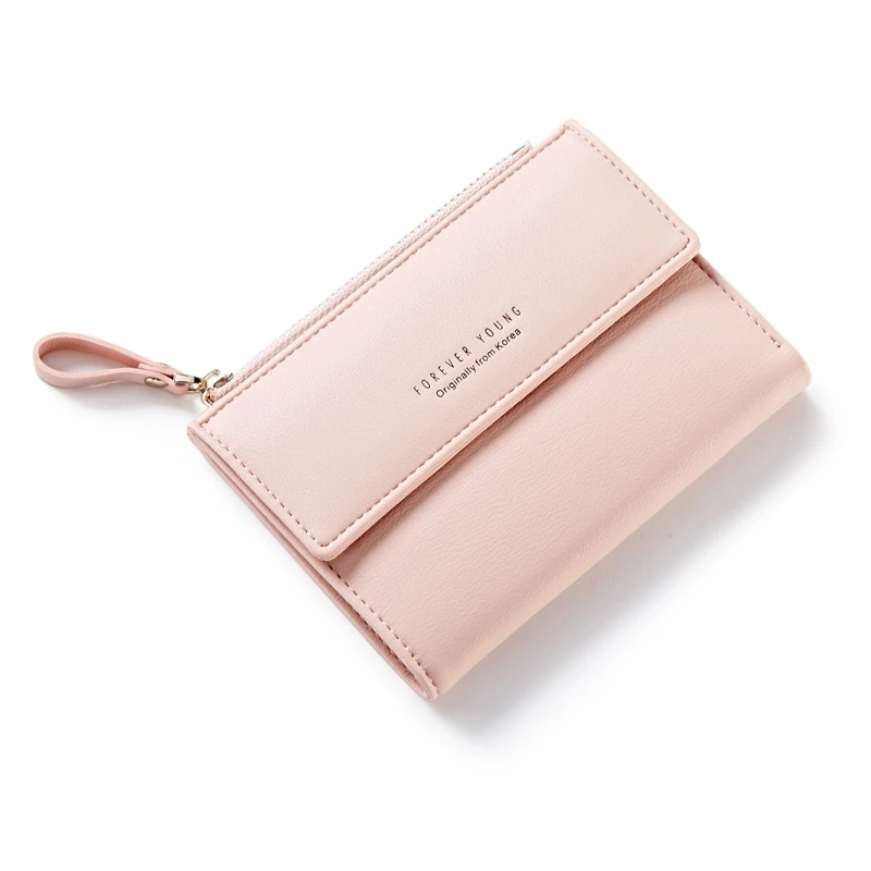 Women's Wallet Short Two-Fold Wallet Female Japanese And Korean Version Small Wallet Multi-Card Leather
Women's Wallet Short Two-Fold Wallet Female Japanese And Korean Version Small Wallet Multi-Card Leather