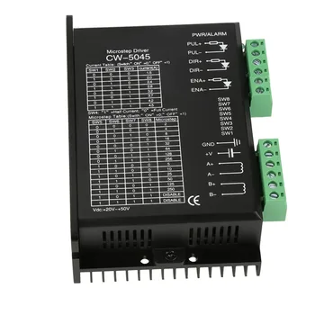 1pc Stepper Motor Microstep Driver CW-5045 4.5A 24V-50VDC for CNC Hybrid Motors Hot Sale
1pc Stepper Motor Microstep Driver CW-5045 4.5A 24V-50VDC for CNC Hybrid Motors Hot Sale
