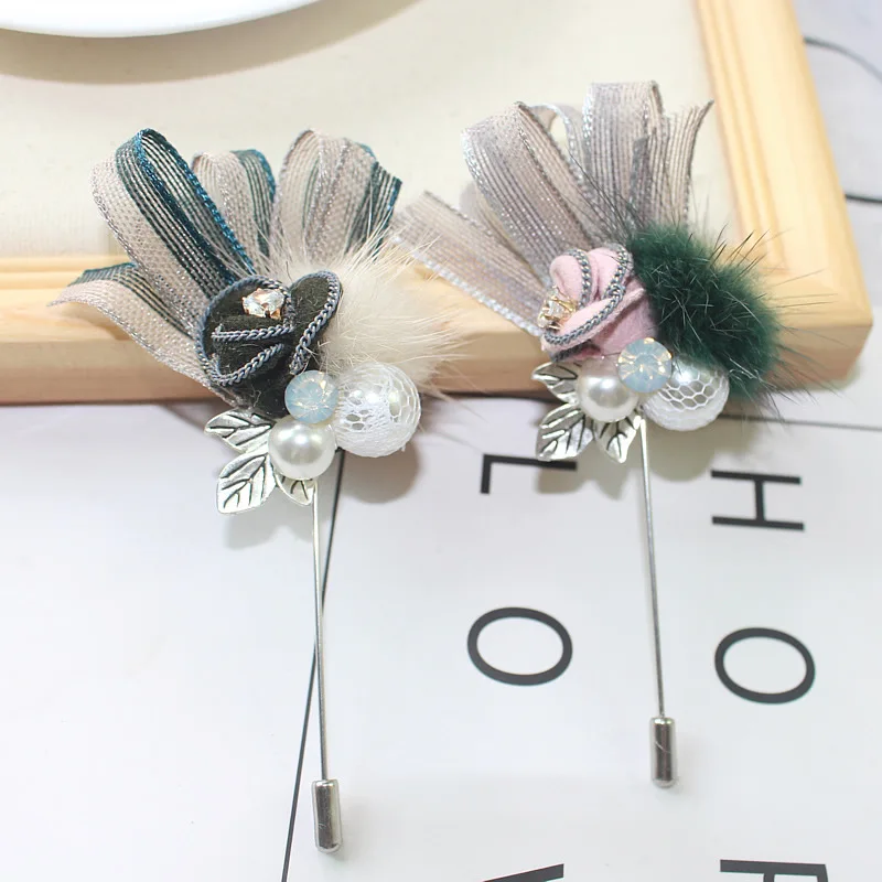 i-Remiel Korean Mink Hair Ball Brooch Cloth Art Flower Chest Flower Corsage Long Needle Pin Silk Scarf Buckle Female Accessories
i-Remiel Korean Mink Hair Ball Brooch Cloth Art Flower Chest Flower Corsage Long Needle Pin Silk Scarf Buckle Female Accessories