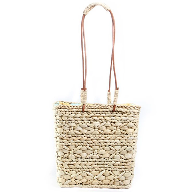 New Handmade Woven Handbags For Women Fashion Rattan Bag Cowhide Handle Design Retro Shoulder Bag Boho Female Straw Beach Bag
New Handmade Woven Handbags For Women Fashion Rattan Bag Cowhide Handle Design Retro Shoulder Bag Boho Female Straw Beach Bag