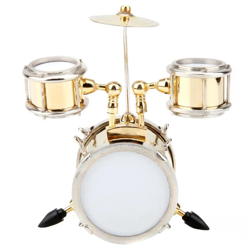 Miniature Musical Instrument Replica Drum Set Ornament Drummer Gift Home Decoration Accessories for Living Room
Miniature Musical Instrument Replica Drum Set Ornament Drummer Gift Home Decoration Accessories for Living Room