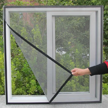 Anti Mosquito Bug Insect Fly Window Screen Mesh Net Curtain with Self-adhesive Tape 130x150cm
Anti Mosquito Bug Insect Fly Window Screen Mesh Net Curtain with Self-adhesive Tape 130x150cm