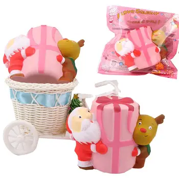 Santa Gift Simulation Cake Colorful Squishy Toy Kids Adults Anti Stress Toy Decoration
Santa Gift Simulation Cake Colorful Squishy Toy Kids Adults Anti Stress Toy Decoration