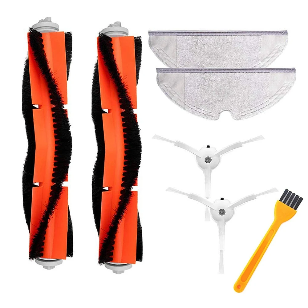 Replacement For Xiaomi Mi Robot Roborock S50 S51 Roborock 2 Vacuum Cleaner 2 Accessory Kit Pack Of 2 Main Brushes,2 Side Brush
Replacement For Xiaomi Mi Robot Roborock S50 S51 Roborock 2 Vacuum Cleaner 2 Accessory Kit Pack Of 2 Main Brushes,2 Side Brush