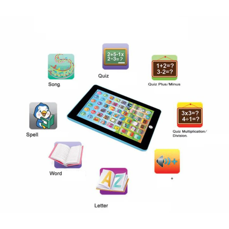New Tablet Pad Educational Learning Toys Intelligent Kids Early Learning Tools Gift For Boys Girls Baby Children
New Tablet Pad Educational Learning Toys Intelligent Kids Early Learning Tools Gift For Boys Girls Baby Children