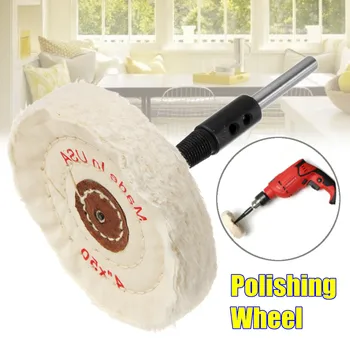 4 Inch Felt Wool Polishing Wheel Adapter Set Changed Electric Drill Into Polishing Machine
4 Inch Felt Wool Polishing Wheel Adapter Set Changed Electric Drill Into Polishing Machine