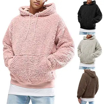 Winter Warm Men Casual Fluffy Fleece Hoodies Long Sleeve Thick Warm Fashion Men Hooded Sweatshirt Hoodie Outwear Loose Top
Winter Warm Men Casual Fluffy Fleece Hoodies Long Sleeve Thick Warm Fashion Men Hooded Sweatshirt Hoodie Outwear Loose Top