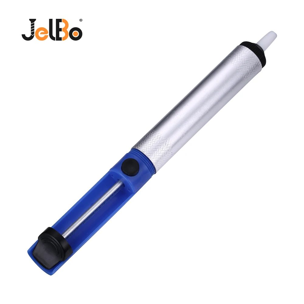 JelBo Solder Sucker Desoldering Pump Tool Aluminium Soldering Iron Portable Suction Tin Pen Removal Device Vacuum Hand Tools
JelBo Solder Sucker Desoldering Pump Tool Aluminium Soldering Iron Portable Suction Tin Pen Removal Device Vacuum Hand Tools