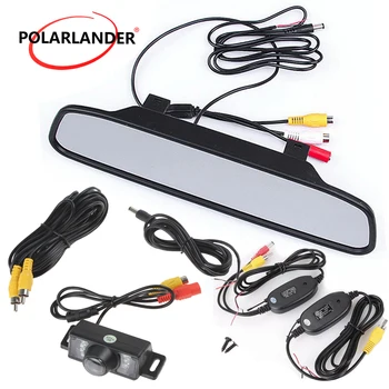 TFT-LCD display screen Rearview Mirror Monitor kit for Car Rear reversing backup 4 LED reverse parking camera night vision
TFT-LCD display screen Rearview Mirror Monitor kit for Car Rear reversing backup 4 LED reverse parking camera night vision