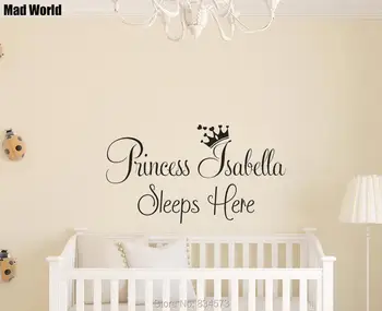 Princess Girls Bedroom Personalized Name Princess Wall Art Sticker Wall Decals Home DIY Decoration Removable Decor Wall Stickers
Princess Girls Bedroom Personalized Name Princess Wall Art Sticker Wall Decals Home DIY Decoration Removable Decor Wall Stickers