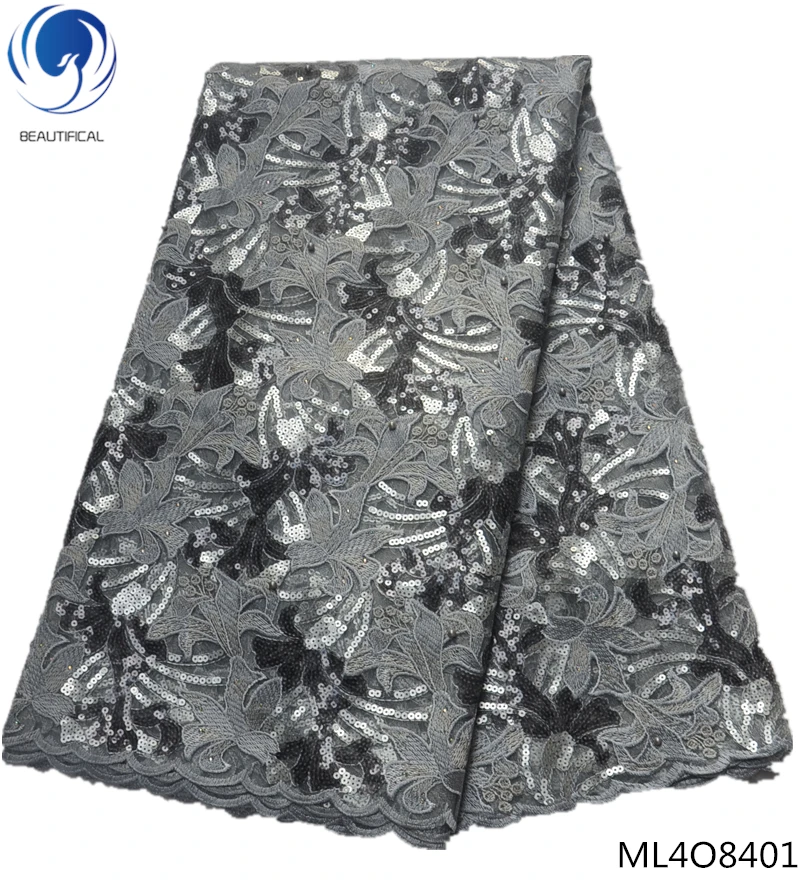 BEAUTIFICAL grey organza lace fabric sequins lace fabric high quality elegant dress fashion styles nigerian lace fabrics ML4O84
BEAUTIFICAL grey organza lace fabric sequins lace fabric high quality elegant dress fashion styles nigerian lace fabrics ML4O84