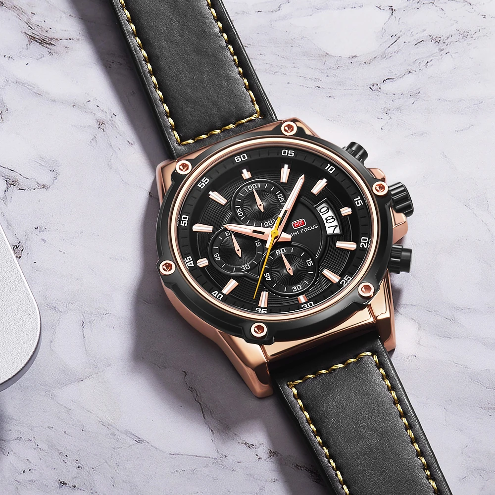 MINI FOCUS 2019 New Fashion Quatz Mens Watches Top Brand Luxury Leather Strap Chronograph Calendar Sports Wristwatch Waterproof
MINI FOCUS 2019 New Fashion Quatz Mens Watches Top Brand Luxury Leather Strap Chronograph Calendar Sports Wristwatch Waterproof