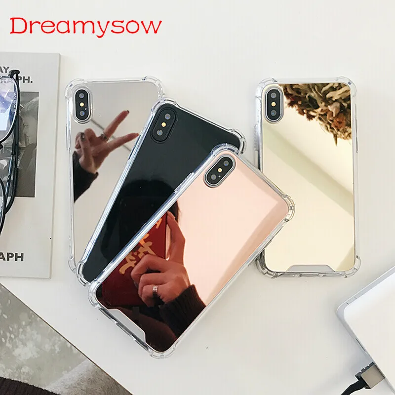 Luxury Plating Mirror Phone Case Cover For iPhone 7 Case Silicon For iPhone 6 6S 8 Plus X 10 XR XS XS Max 6.1 6.5inch Case Coque
Luxury Plating Mirror Phone Case Cover For iPhone 7 Case Silicon For iPhone 6 6S 8 Plus X 10 XR XS XS Max 6.1 6.5inch Case Coque