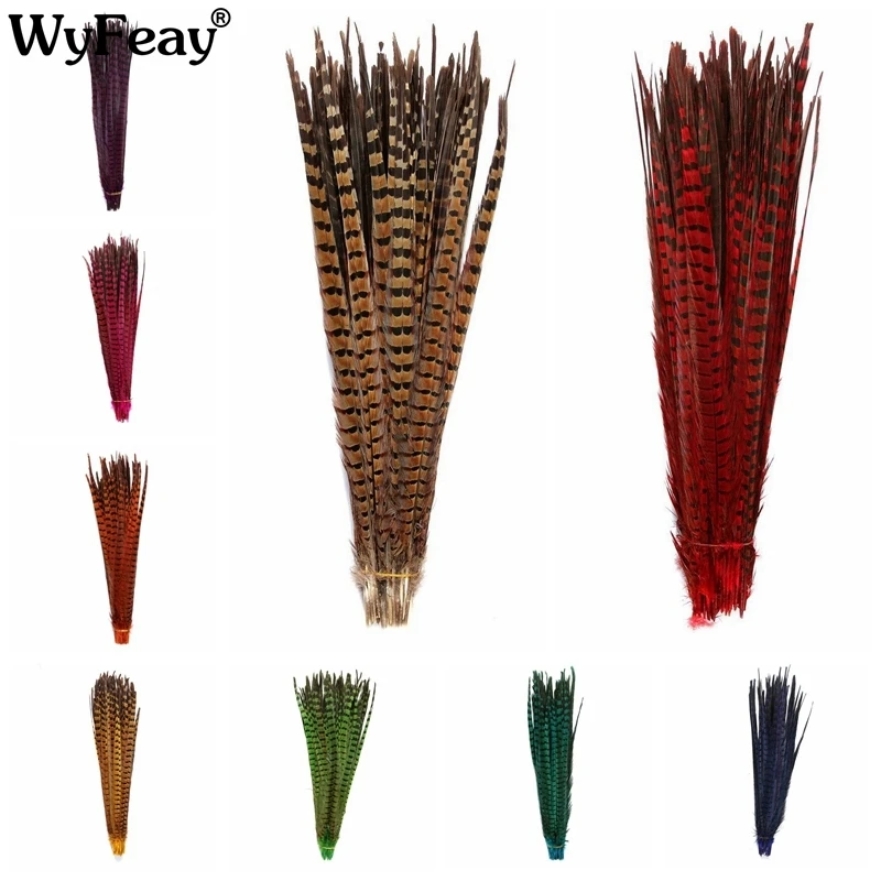 50Pcs/Lot 45-50CM Natural Pheasant Tail Feathers For Crafts High Quality DIY jewelry Wedding Decorations Feather Pheasant plumes
50Pcs/Lot 45-50CM Natural Pheasant Tail Feathers For Crafts High Quality DIY jewelry Wedding Decorations Feather Pheasant plumes