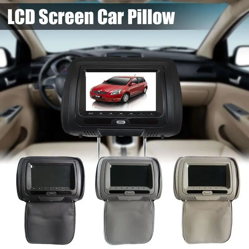 Headrest Bag DVD Monitor Car Headrest Monitor DVD HD Display 7" DVD MP5 USB LCD Screen Car Pillow Headrest Monitor
Headrest Bag DVD Monitor Car Headrest Monitor DVD HD Display 7" DVD MP5 USB LCD Screen Car Pillow Headrest Monitor