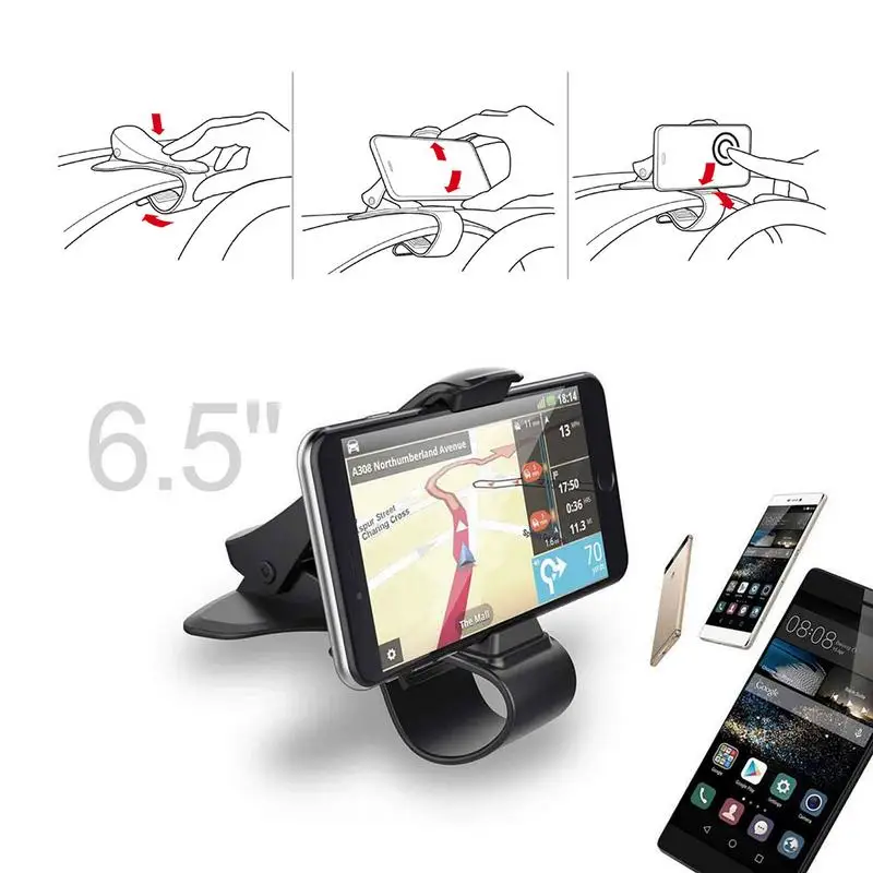 Car Phone Holder GPS Instrument Desk Steering Wheel Multifunction Vehicle-Mounted For IOS Anroid Support Smartphone
Car Phone Holder GPS Instrument Desk Steering Wheel Multifunction Vehicle-Mounted For IOS Anroid Support Smartphone