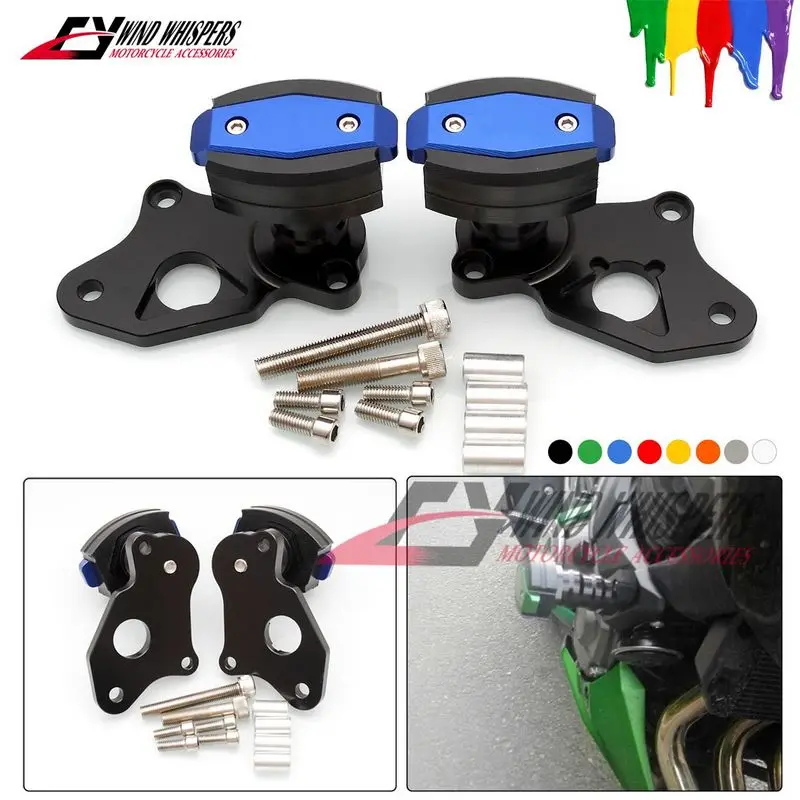 CNC Aluminum Falling Protection Frame Sliders Crash Protector For Suzuki GSXR600 GSXR750 GSXR 600 750 K6 K8 K11 2006-2016
CNC Aluminum Falling Protection Frame Sliders Crash Protector For Suzuki GSXR600 GSXR750 GSXR 600 750 K6 K8 K11 2006-2016