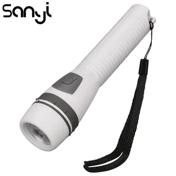 SANYI Flashlight Torch Power by 2*AA Battery LED Portable Lantern Camping Hunting Light Life Waterproof
SANYI Flashlight Torch Power by 2*AA Battery LED Portable Lantern Camping Hunting Light Life Waterproof