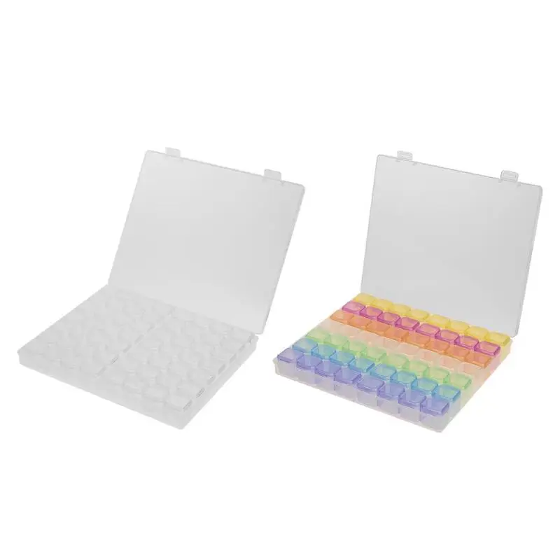 56 Grids PP Plastic Storage Box Transparent Rectangle Case Organizer Boxes For Small Handmade Packing Jewelry accessories
56 Grids PP Plastic Storage Box Transparent Rectangle Case Organizer Boxes For Small Handmade Packing Jewelry accessories