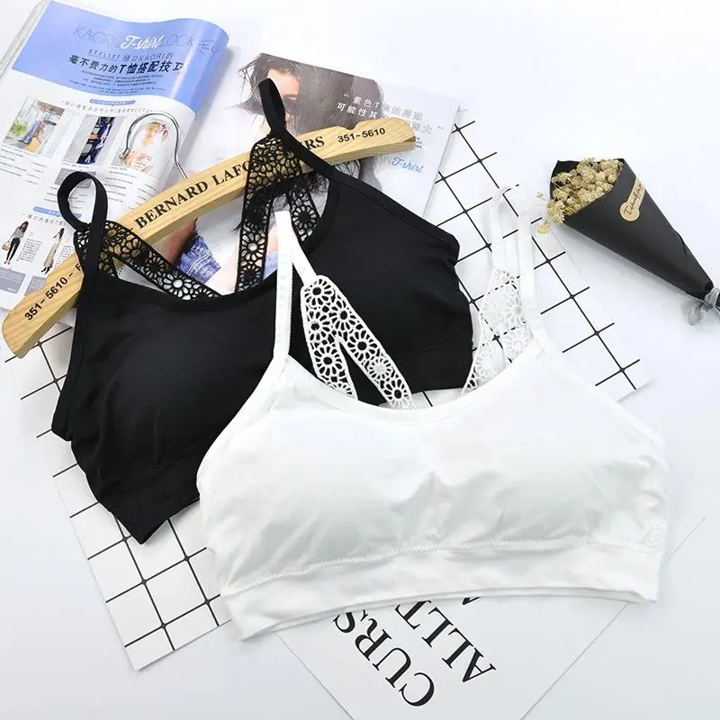 NEW Yoga Shockproof Running Bra Without Rims Ladies Underwear Beauty Back Lace Shoulder Strap Topless Wrapped Chest Wholesale
NEW Yoga Shockproof Running Bra Without Rims Ladies Underwear Beauty Back Lace Shoulder Strap Topless Wrapped Chest Wholesale