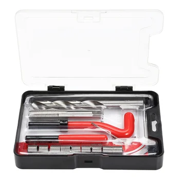 M12 X 1.75mm Car Helical Insert Tap Thread Repair Tool Kit For Automobile Railway Industry Multifunctional Repair Tool Sets
M12 X 1.75mm Car Helical Insert Tap Thread Repair Tool Kit For Automobile Railway Industry Multifunctional Repair Tool Sets