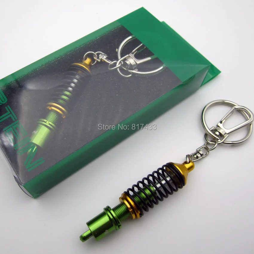 1pcs Auto Part model tein Coilover Shock Absorber Spring keyring keychain lanyard
1pcs Auto Part model tein Coilover Shock Absorber Spring keyring keychain lanyard