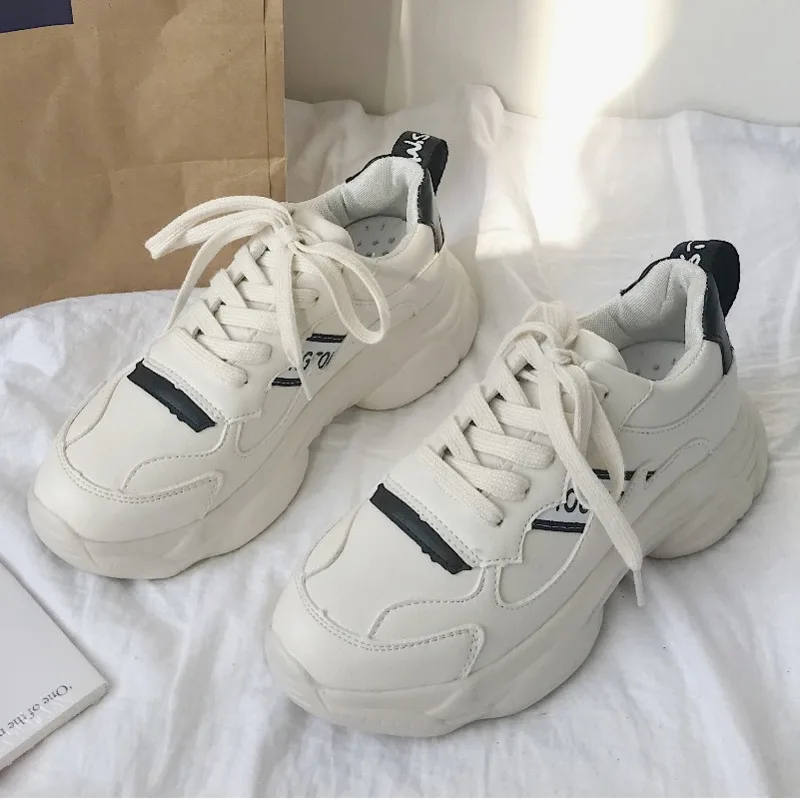 Female White Trainers Spring Summer Womens Sneakers 2019 Baskets Chunky Sneakers Platform Shoes Women zapatillas mujer Casual
Female White Trainers Spring Summer Womens Sneakers 2019 Baskets Chunky Sneakers Platform Shoes Women zapatillas mujer Casual