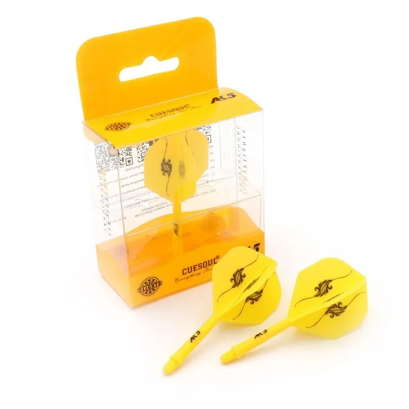 CUESOUL 3pcs Dart Flights With Shafts Together Integrated Feather 2BA Soft In-one Durable Anti-fall Dart Accessories
CUESOUL 3pcs Dart Flights With Shafts Together Integrated Feather 2BA Soft In-one Durable Anti-fall Dart Accessories