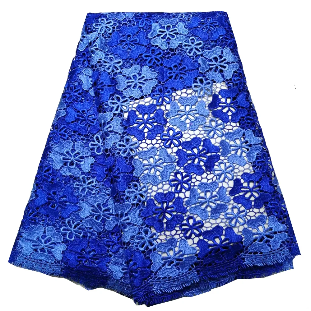 Royal blue guipure cord Nigerian laces fabrics African lace fabric high quality embroidered french lace fabric for wedding party
Royal blue guipure cord Nigerian laces fabrics African lace fabric high quality embroidered french lace fabric for wedding party
