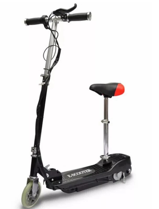 VidaXL Black Sensational Electric Scooter Children Kids Electric Scooter With Saddle120W 12km/H Maximum 50kg
VidaXL Black Sensational Electric Scooter Children Kids Electric Scooter With Saddle120W 12km/H Maximum 50kg