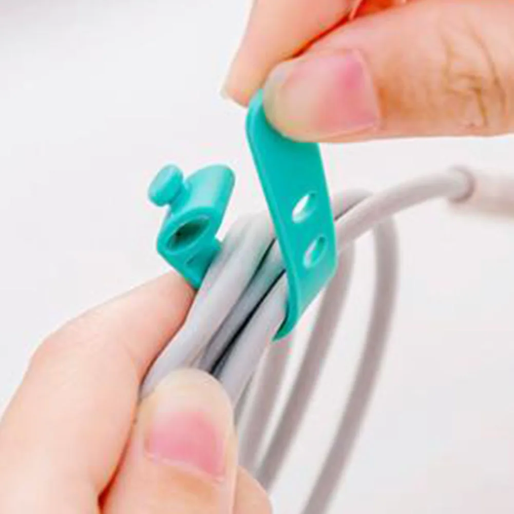 4Pcs Soft Silicone Magnetic Cable Organizer Key Cord Wire Earphone Storage Holder Clips Cable Winder
4Pcs Soft Silicone Magnetic Cable Organizer Key Cord Wire Earphone Storage Holder Clips Cable Winder